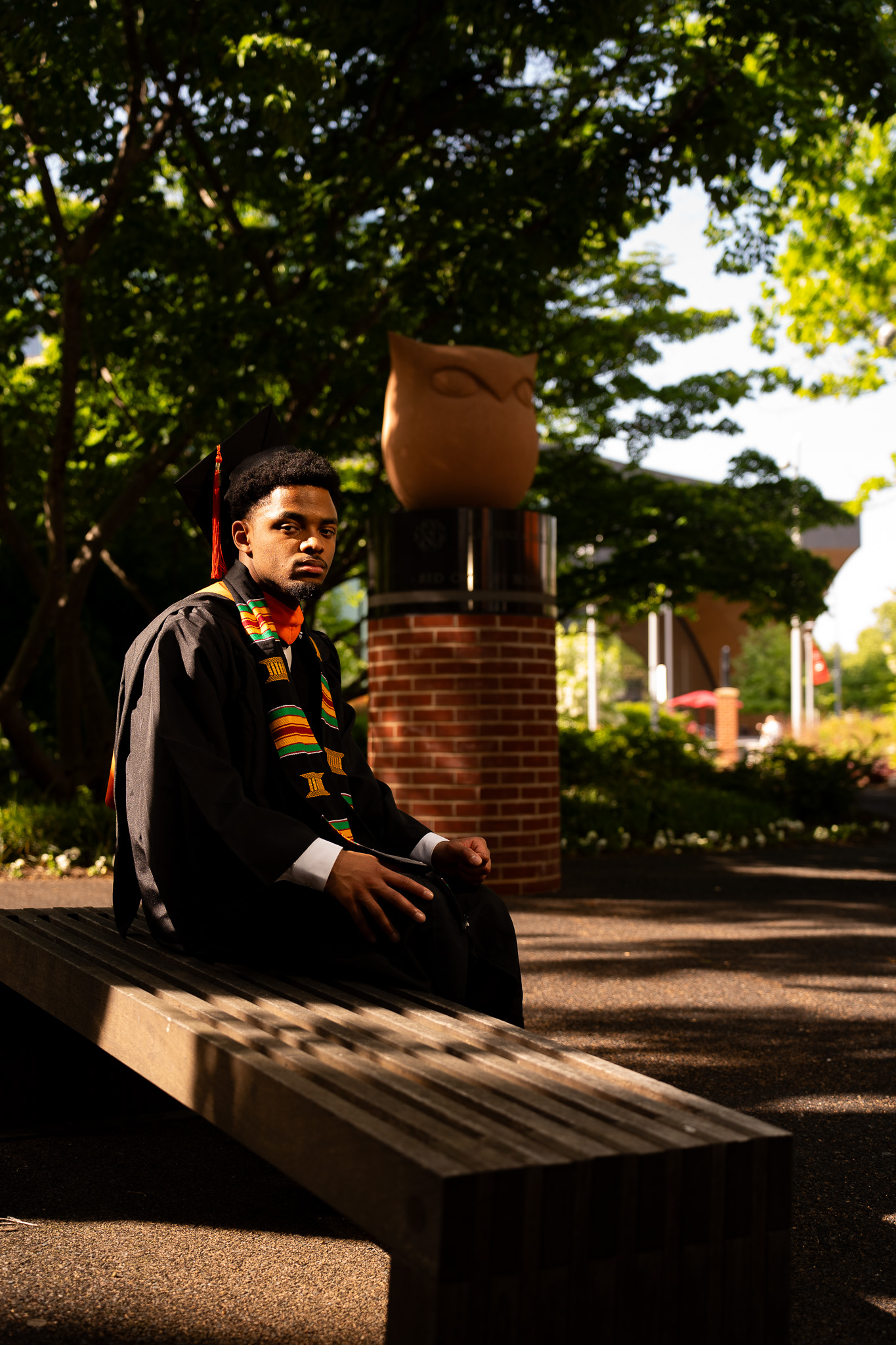 Graduation — Campus Bench